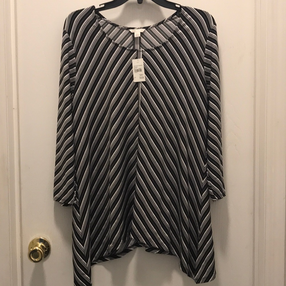 3/4 sleeve top from Cato.